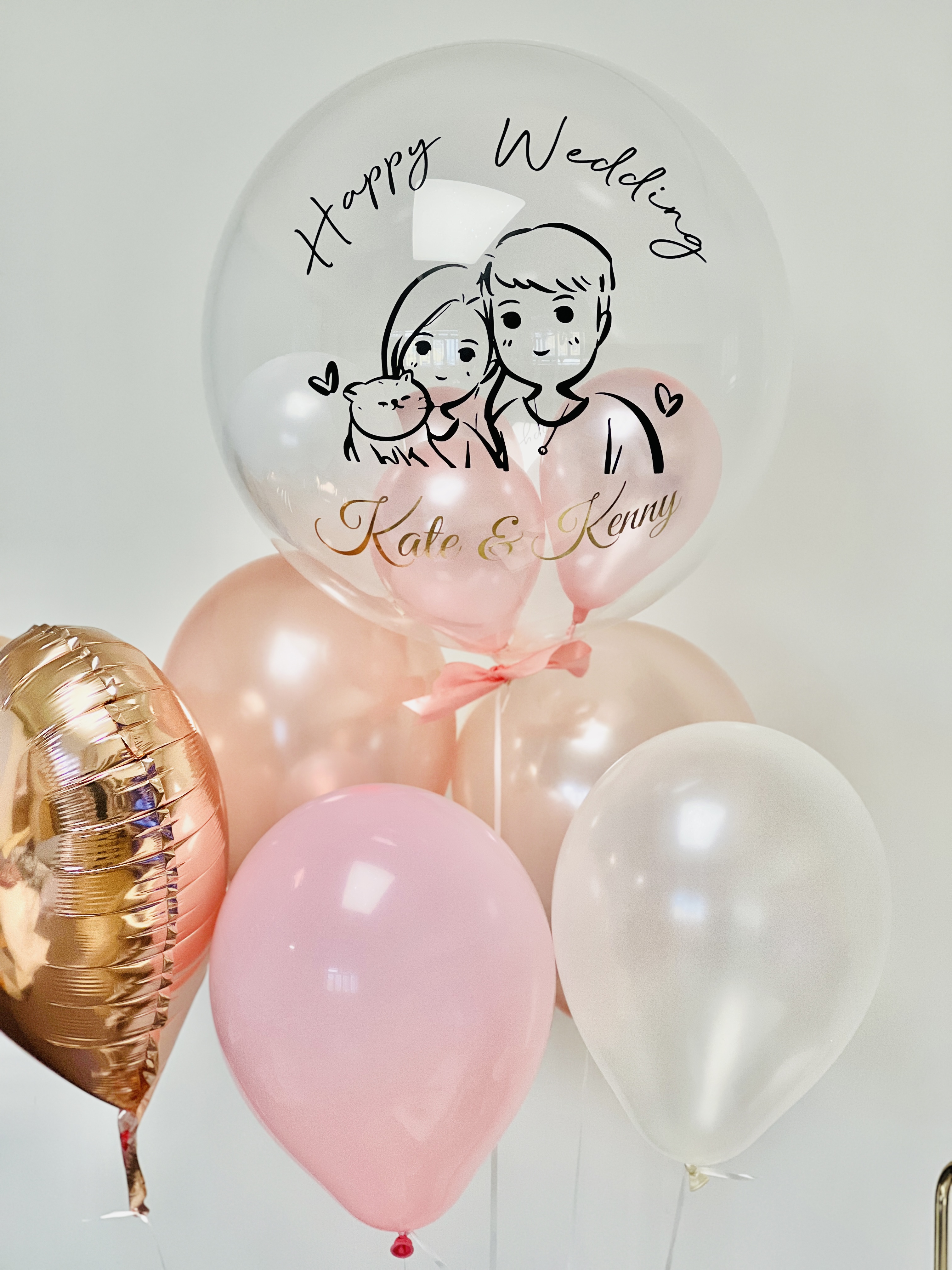 澳門結婚氣球 唯美佈置 — 婚禮攝影氣球