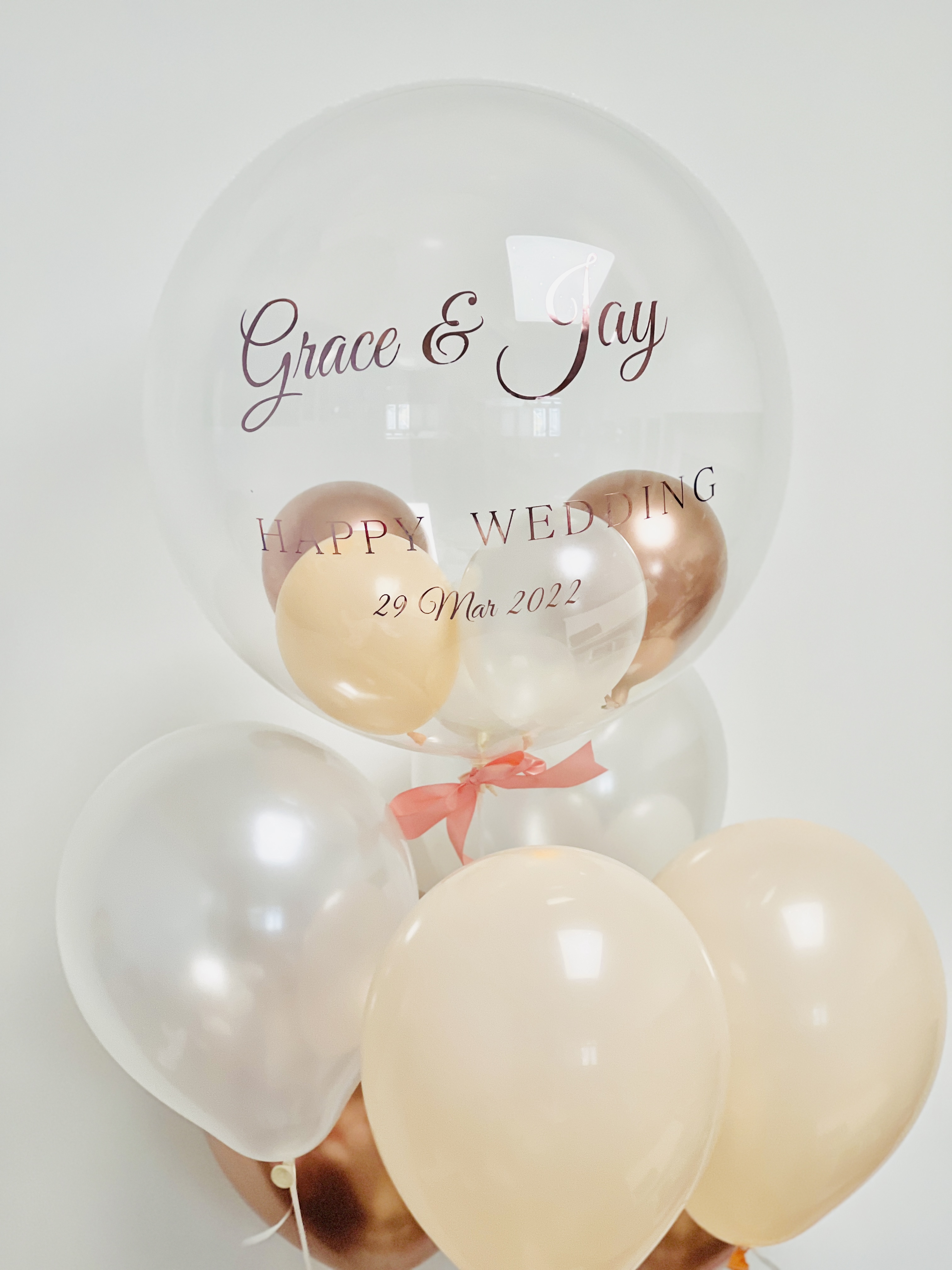 澳門結婚氣球 客製禮物 — 獨一無二婚禮氣球