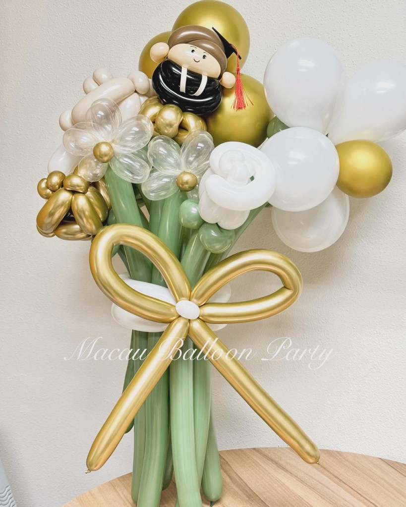 澳門氣球花 - 黃色向日葵氣球