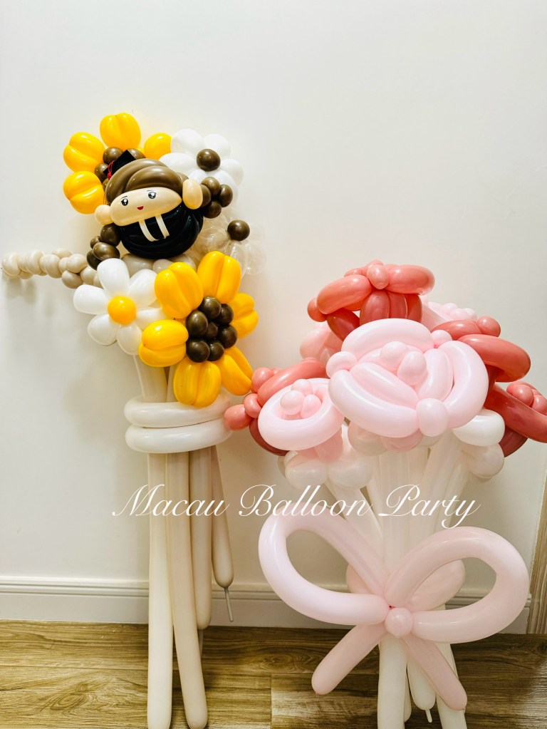 澳門畢業花 - 粉色畢業花束