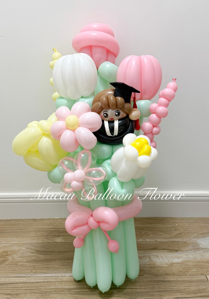 澳門氣球花 - 氣球玫瑰花束