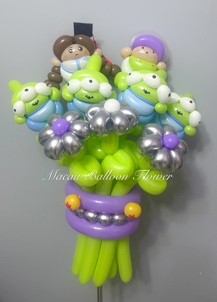 澳門畢業花 - 氣球畢業花束澳門